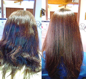 富山の女性の髪質改善